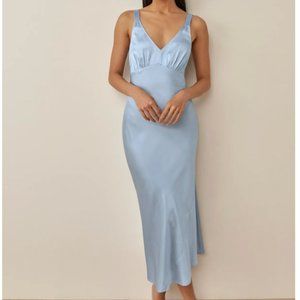 Reformation Daytona Dress Small Mineral